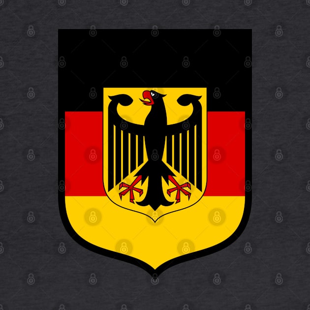 Germany Flag Eagle by Historia